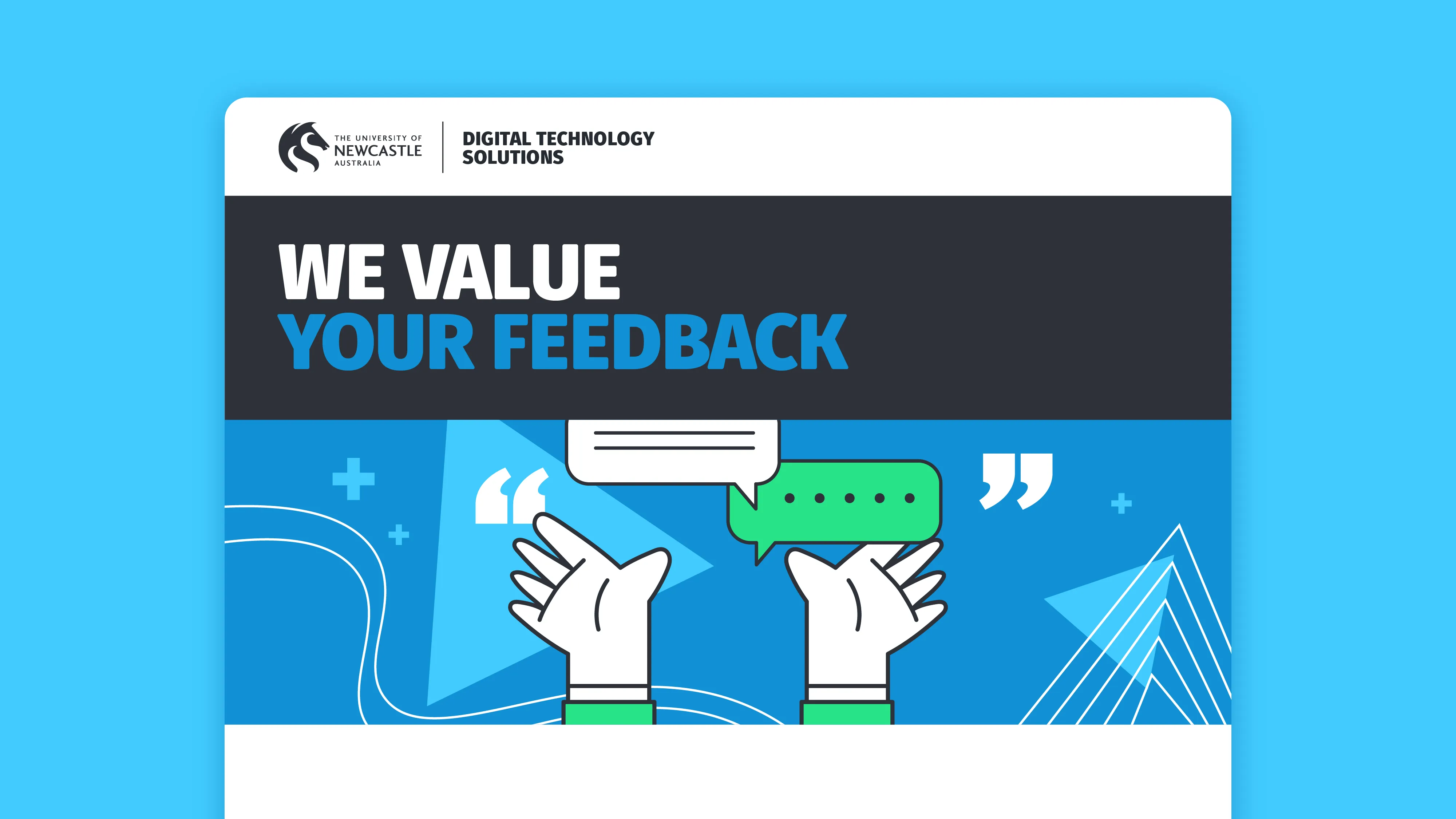 Cover visual for Feedback Survey Redesign